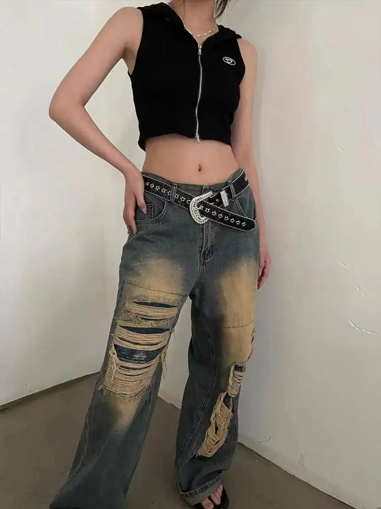 A Vintage Style Pants with Delicate Timeless Details