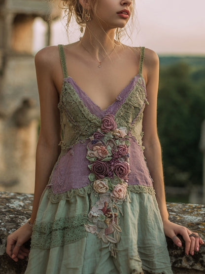 A Vintage Style Dress with Delicate Timeless Details