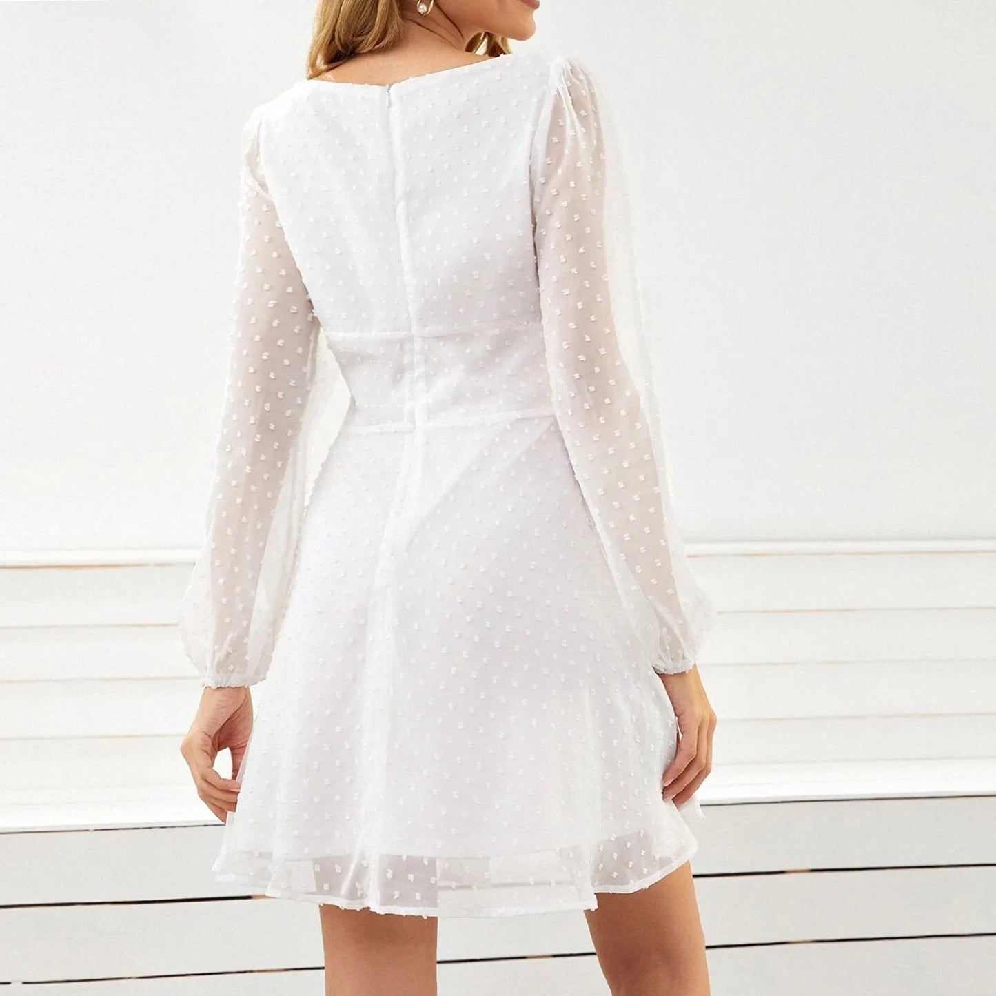 A Vintage Style Dress with Delicate Timeless Details