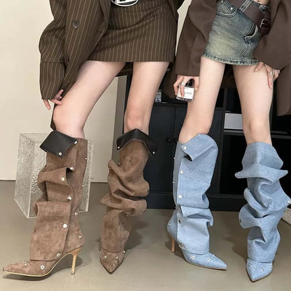 Chic Orthopedic Boots with Unique Design