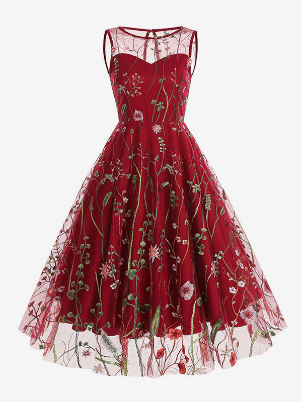 A Vintage Style Dress with Delicate Timeless Details