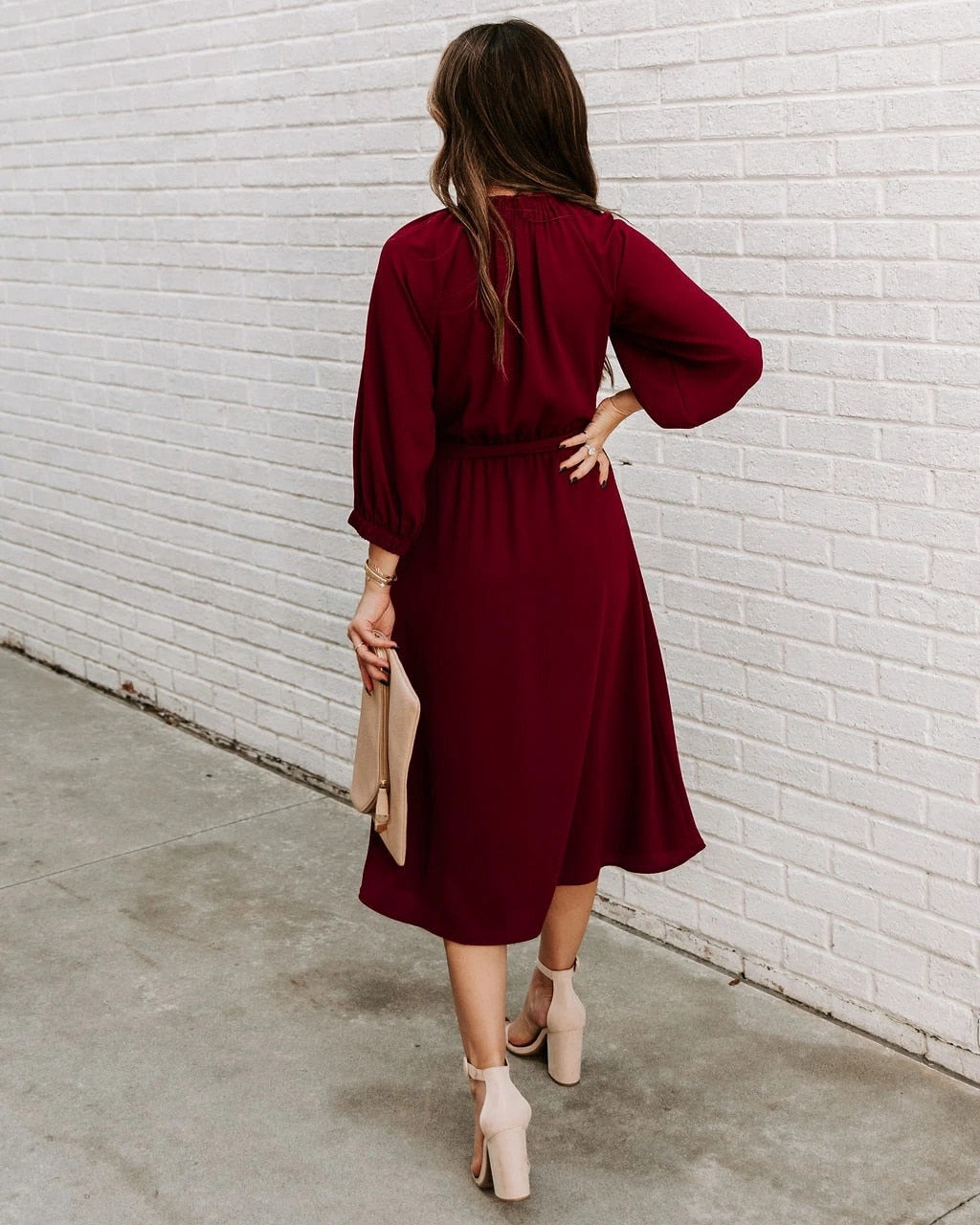 Elegantly Styled Dress for Everyday Wear