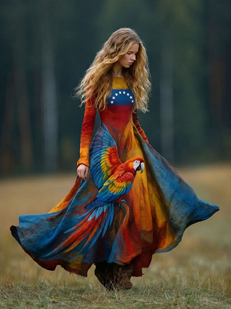 Classic Vintage Dress with a Flattering Fit