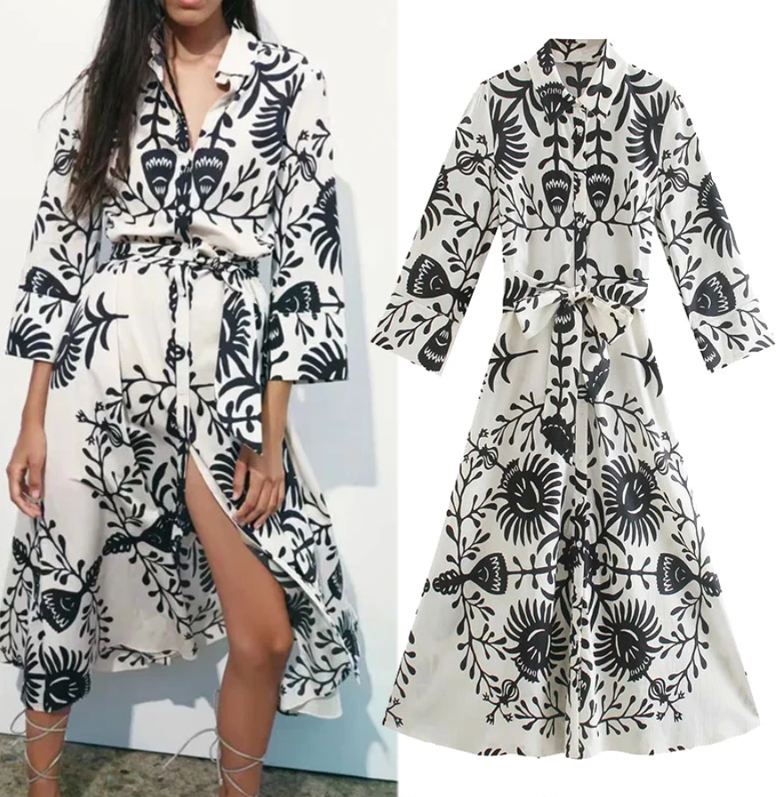 Well Tailored Dress with a Graceful Silhouette