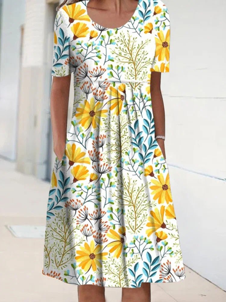 A Vintage Style Dress with Delicate Timeless Details