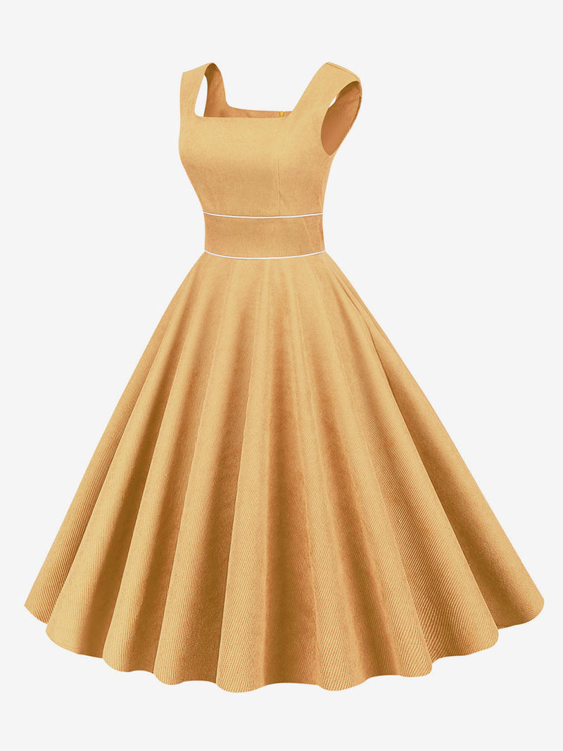 Classic Vintage Dress with a Flattering Fit