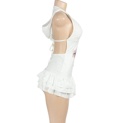 A Vintage Style Dress with Delicate Timeless Details