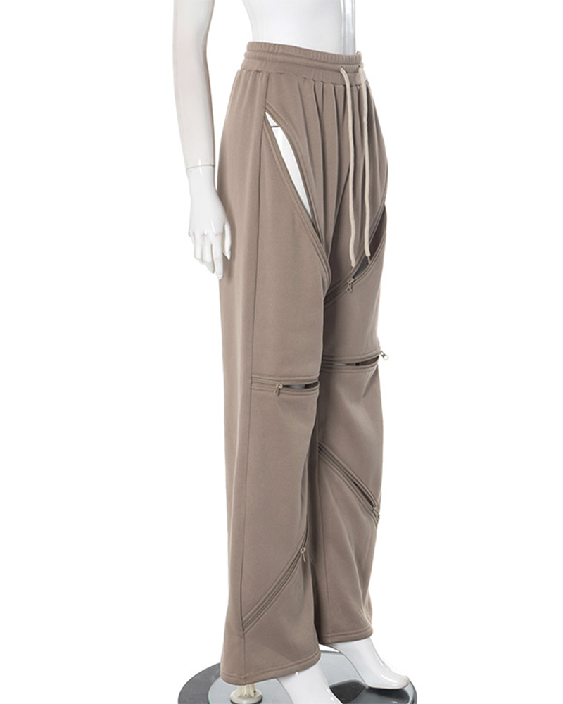 A Vintage Style Pants with Delicate Timeless Details