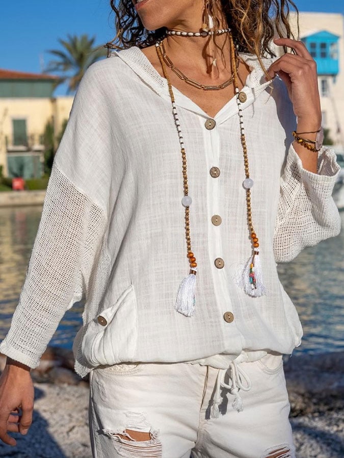 A Vintage Style Shirt with Delicate Timeless Details