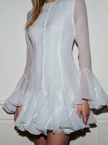 A Vintage Style Dress with Delicate Timeless Details