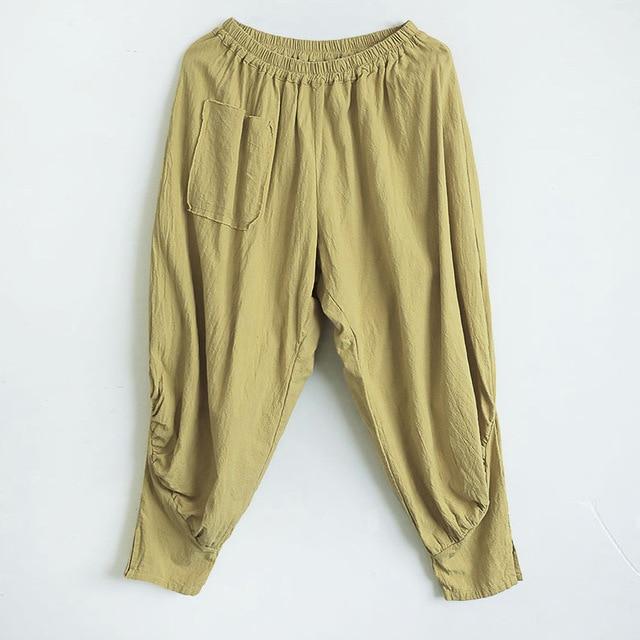 A Vintage Style Pants with Delicate Timeless Details