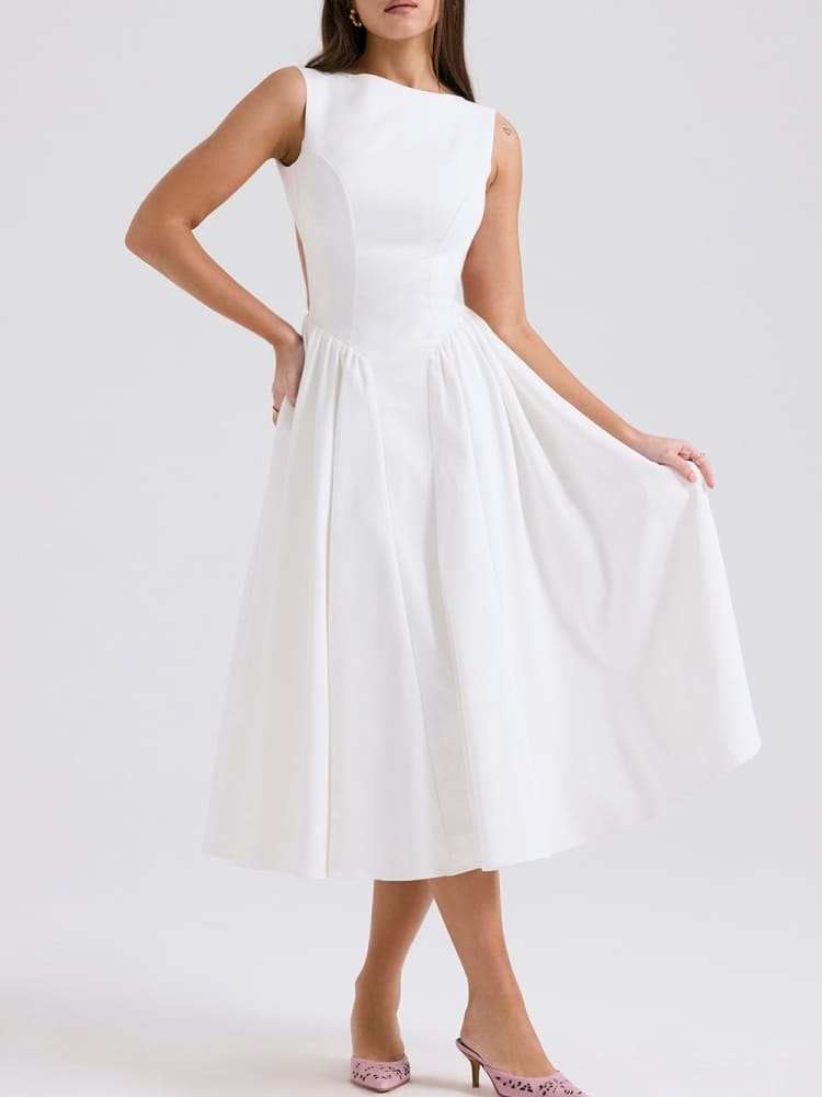 Elegantly Styled Dress for Everyday Wear