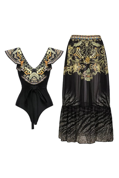 Umbrella Skirt Suit