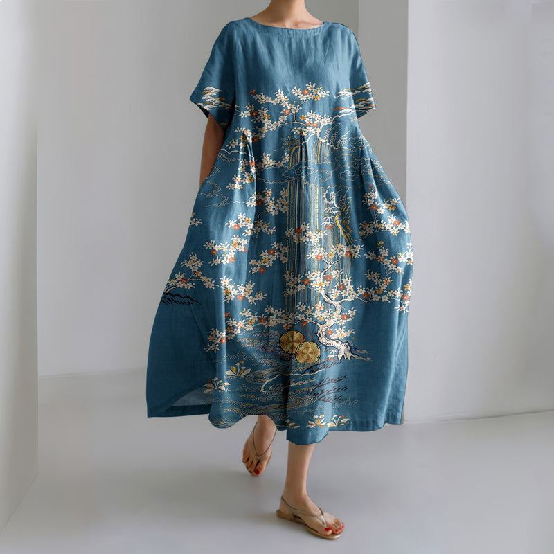 Classic Vintage Dress with a Flattering Fit