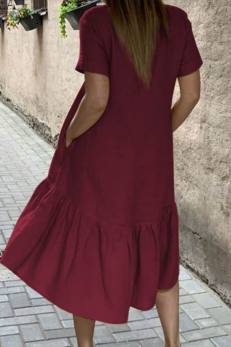Elegantly Styled Dress for Everyday Wear