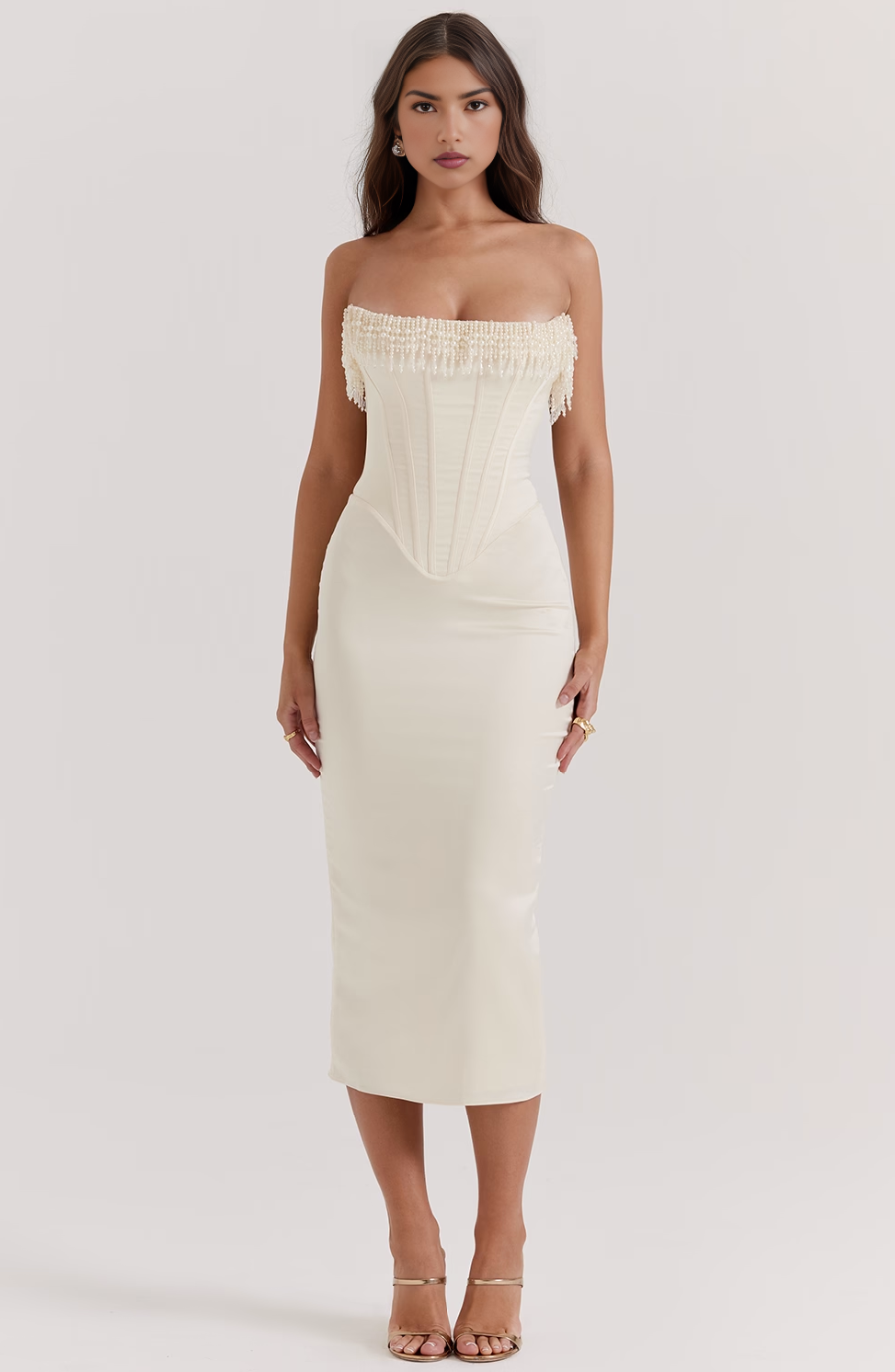 A Vintage Style Dress with Delicate Timeless Details