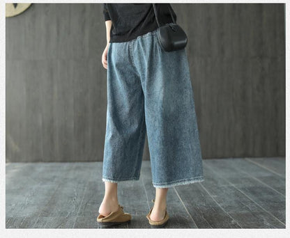 A Vintage Style Pants with Delicate Timeless Details