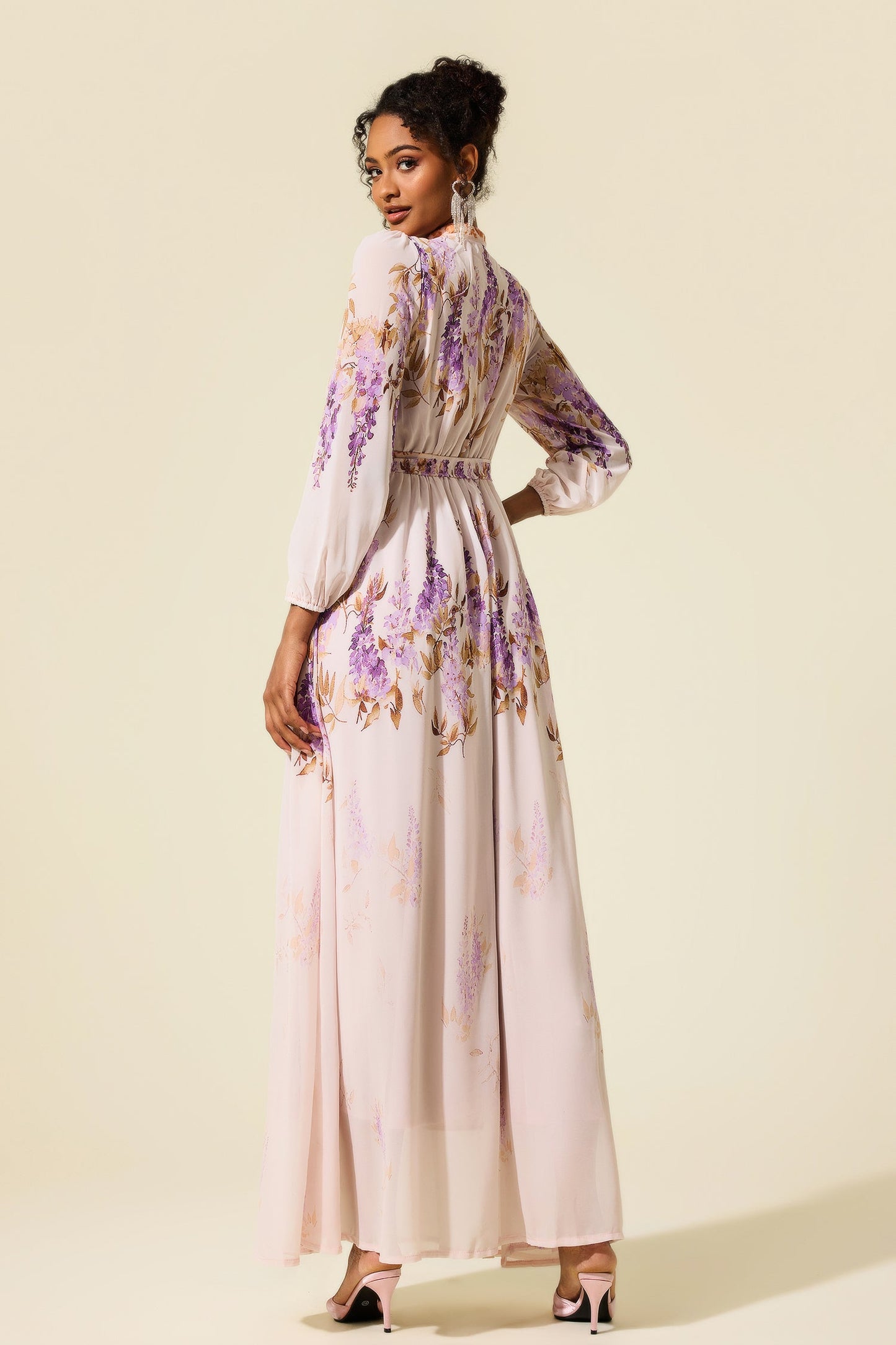 A Vintage Style Dress with Delicate Timeless Details