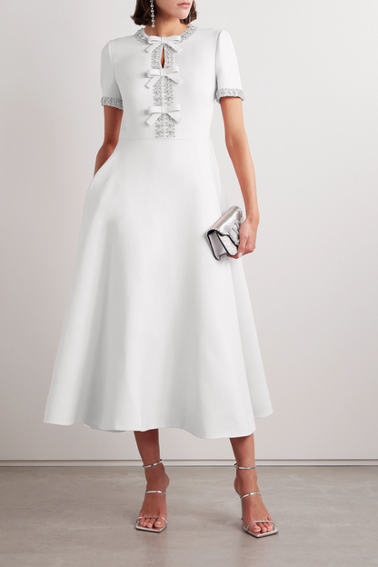 A Vintage Style Dress with Delicate Timeless Details