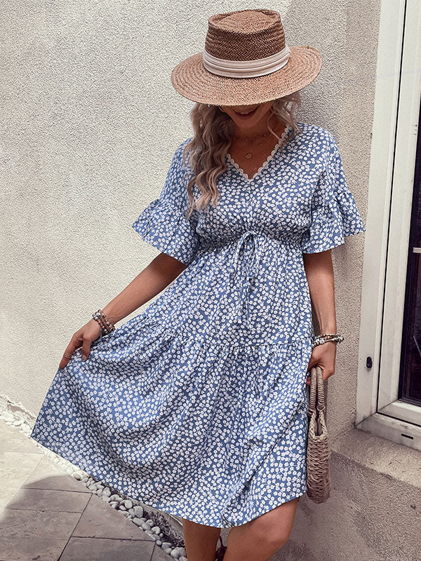 A Vintage Style Dress with Delicate Timeless Details