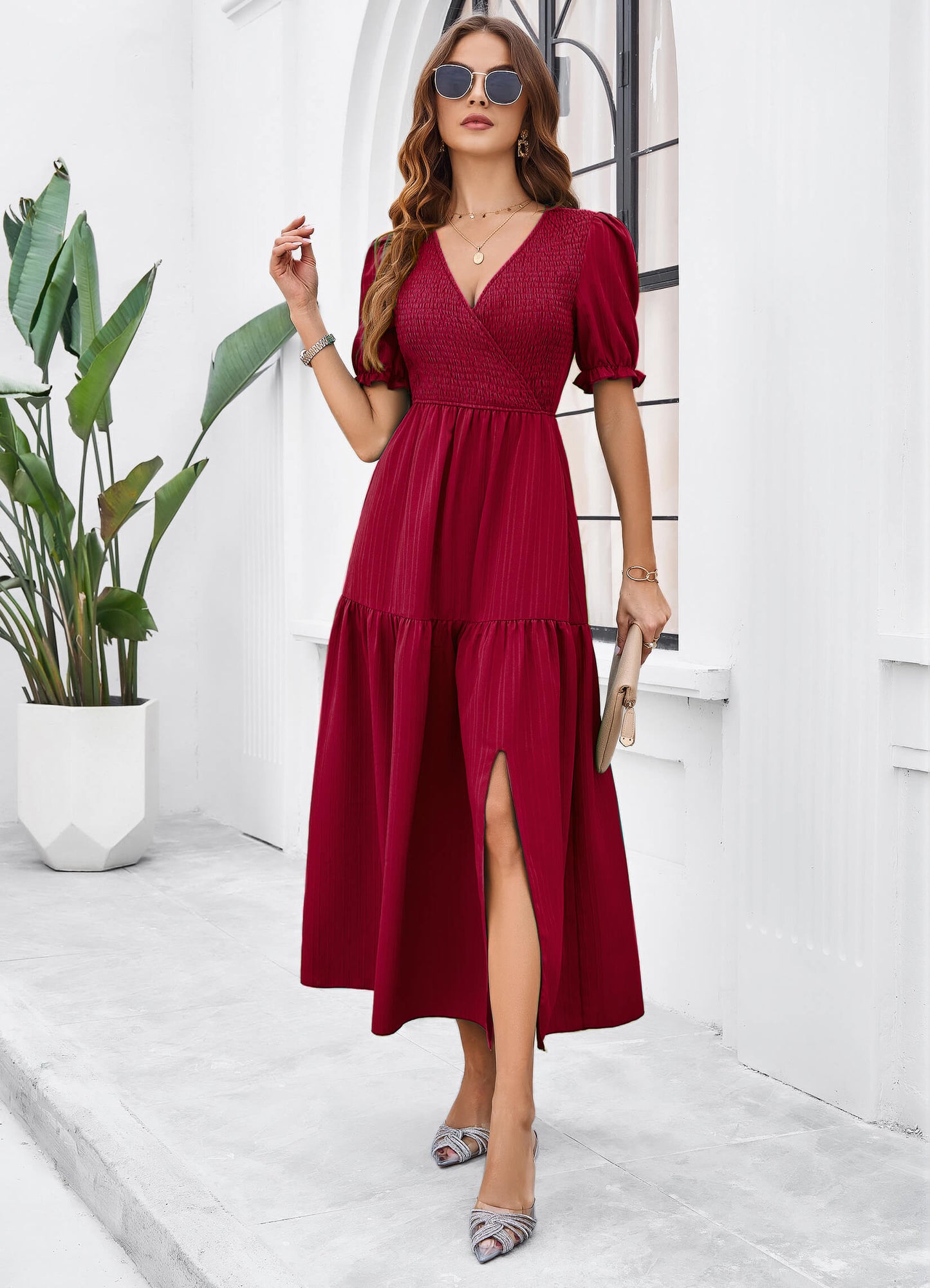 Classic Vintage Dress with a Flattering Fit