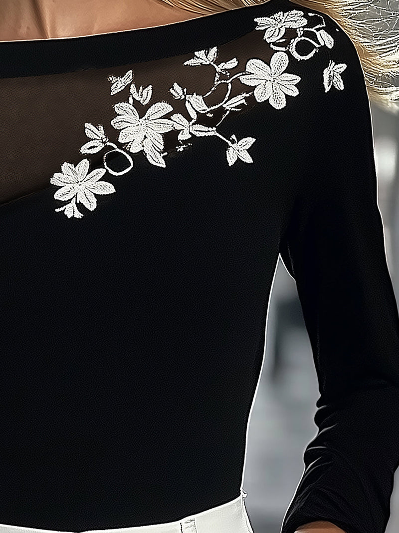 Well Tailored Top with a Graceful Silhouette