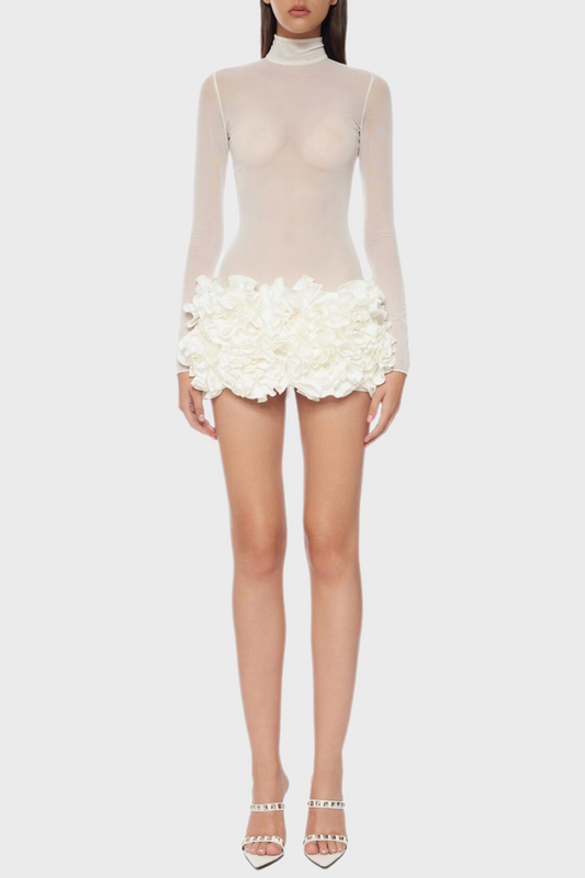A Vintage Style Dress with Delicate Timeless Details