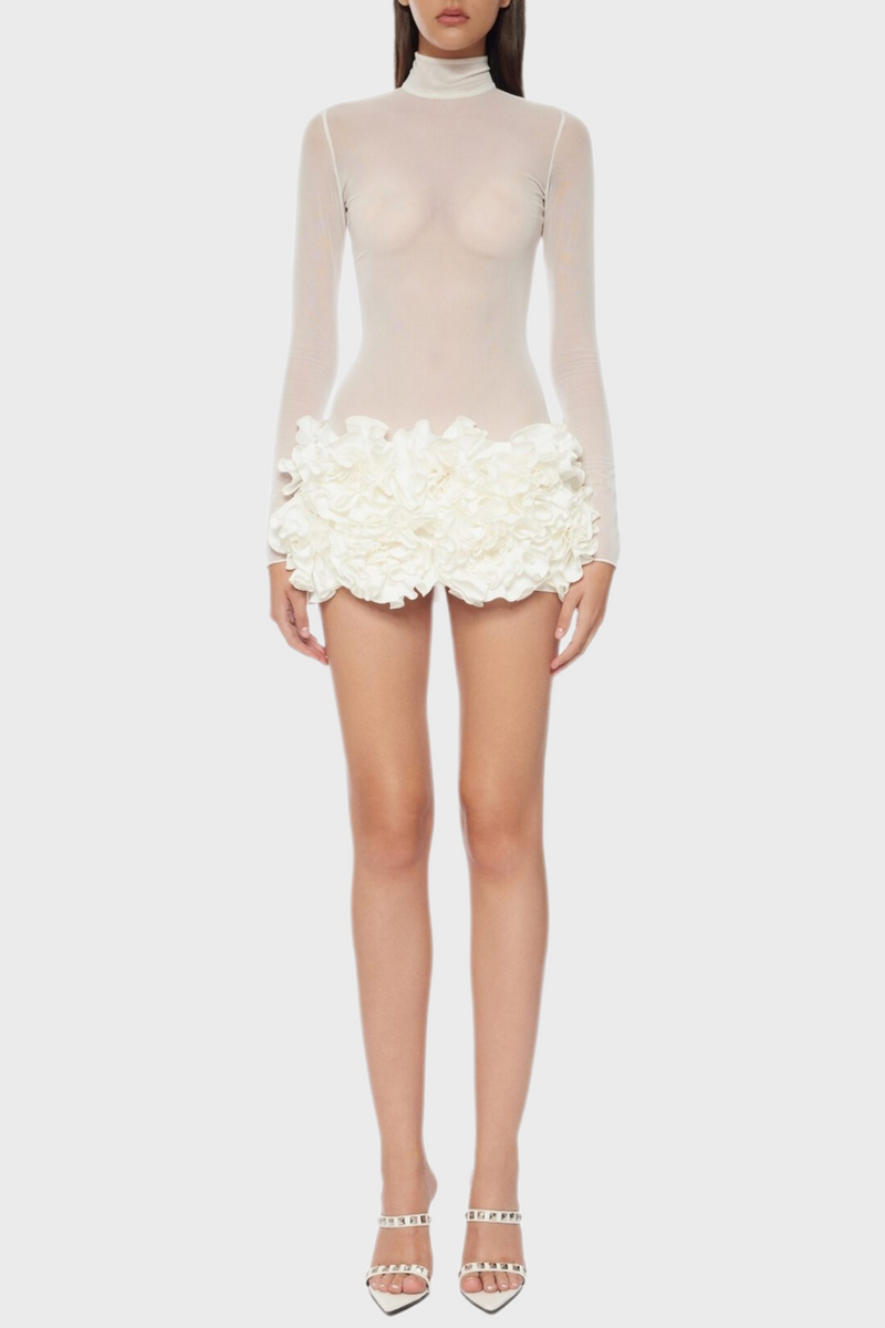 A Vintage Style Dress with Delicate Timeless Details