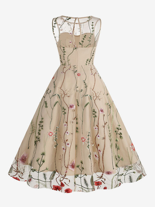 A Vintage Style Dress with Delicate Timeless Details