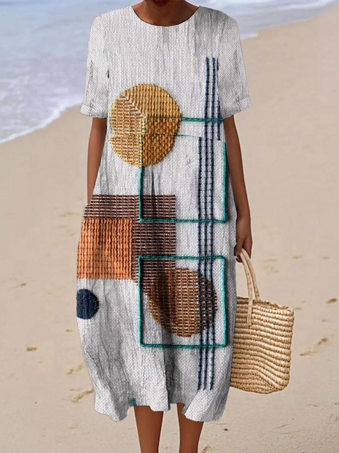 Elegantly Styled Dress for Everyday Wear