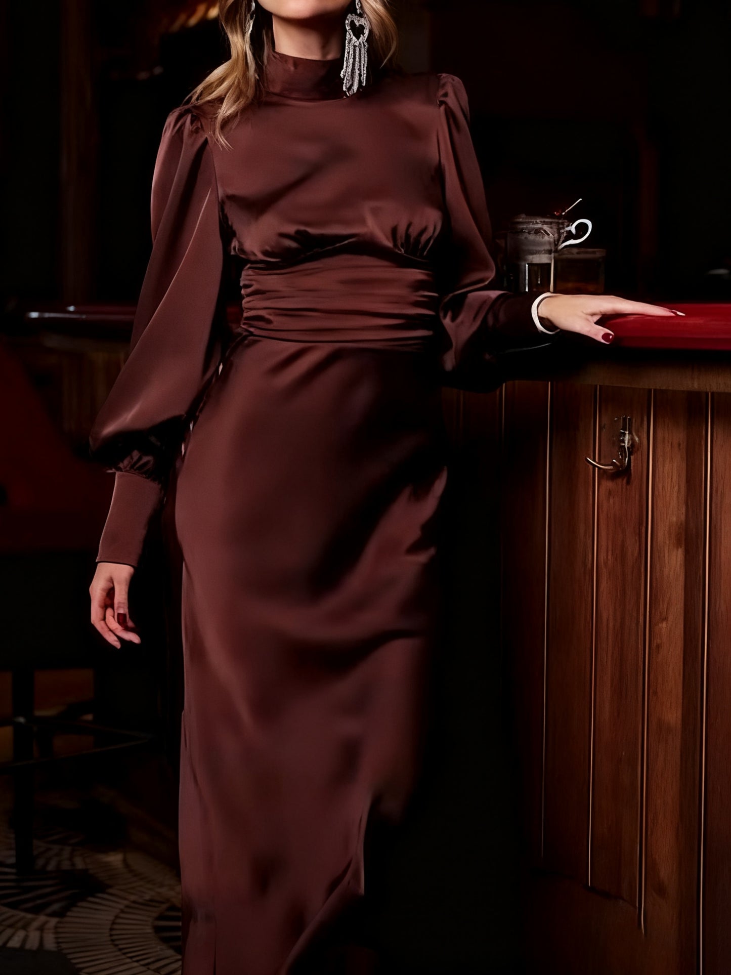 A Vintage Style Dress with Delicate Timeless Details