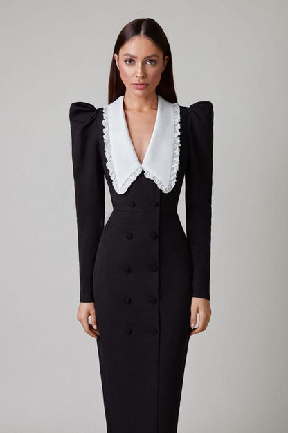Well Tailored Dress with a Graceful Silhouette
