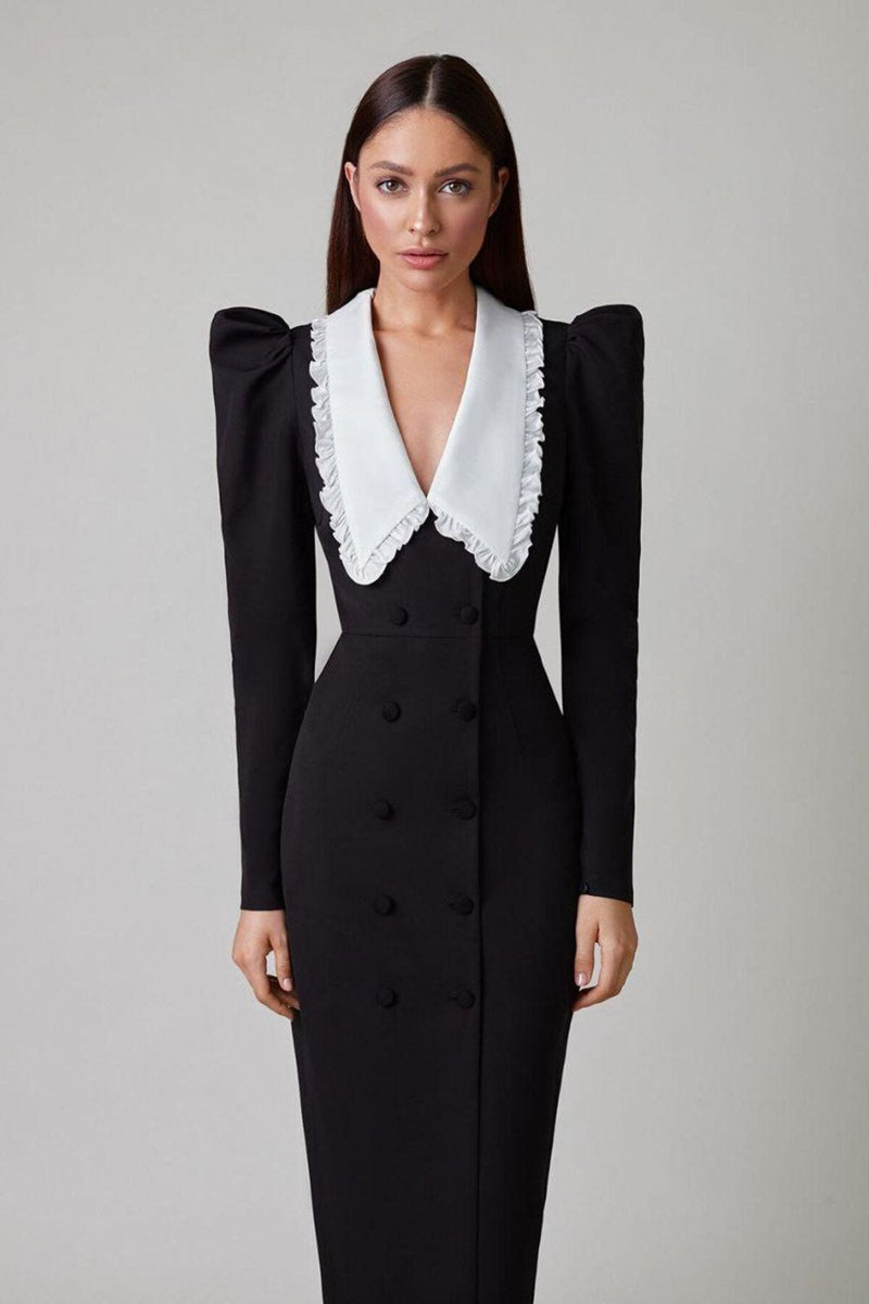 Well Tailored Dress with a Graceful Silhouette