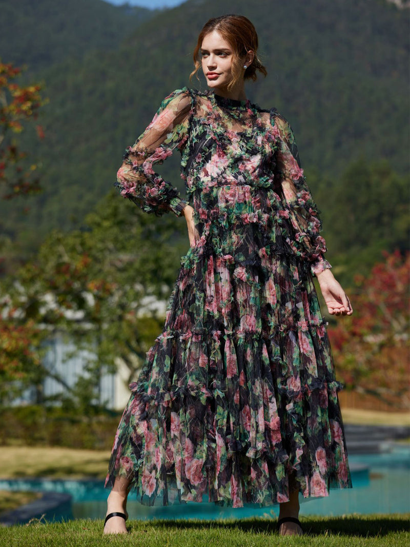A Vintage Style Dress with Delicate Timeless Details
