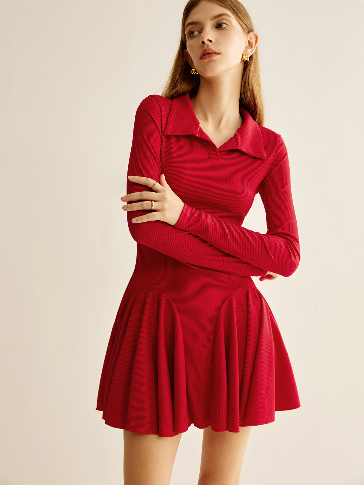 Well Tailored Dress with a Graceful Silhouette