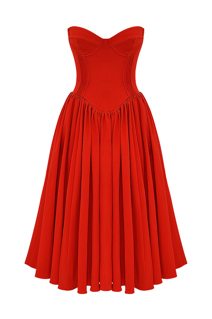 Classic Vintage Dress with a Flattering Fit