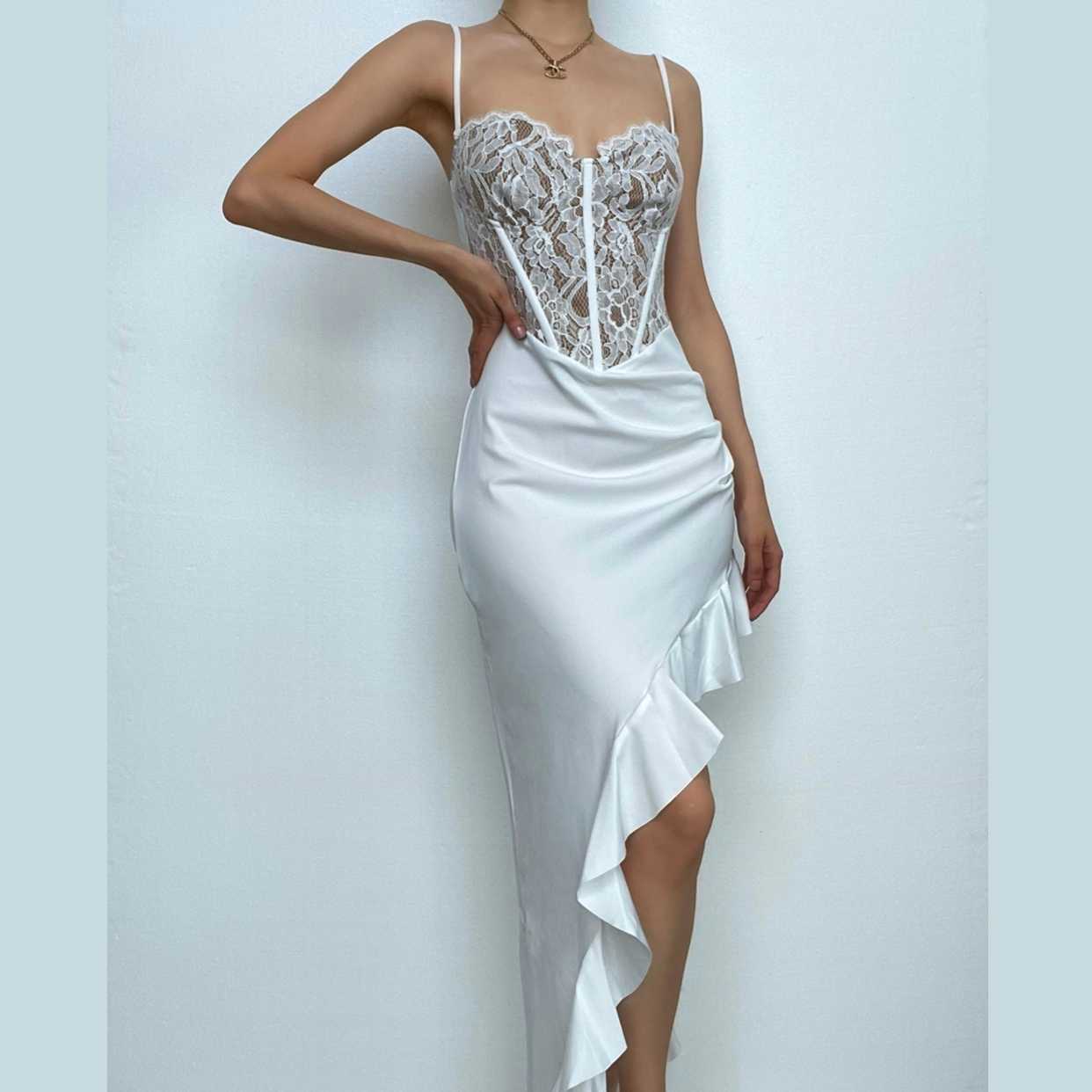 A Vintage Style Dress with Delicate Timeless Details