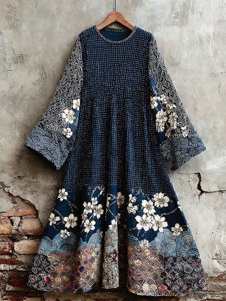 Classic Vintage Dress with a Flattering Fit