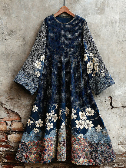 Classic Vintage Dress with a Flattering Fit