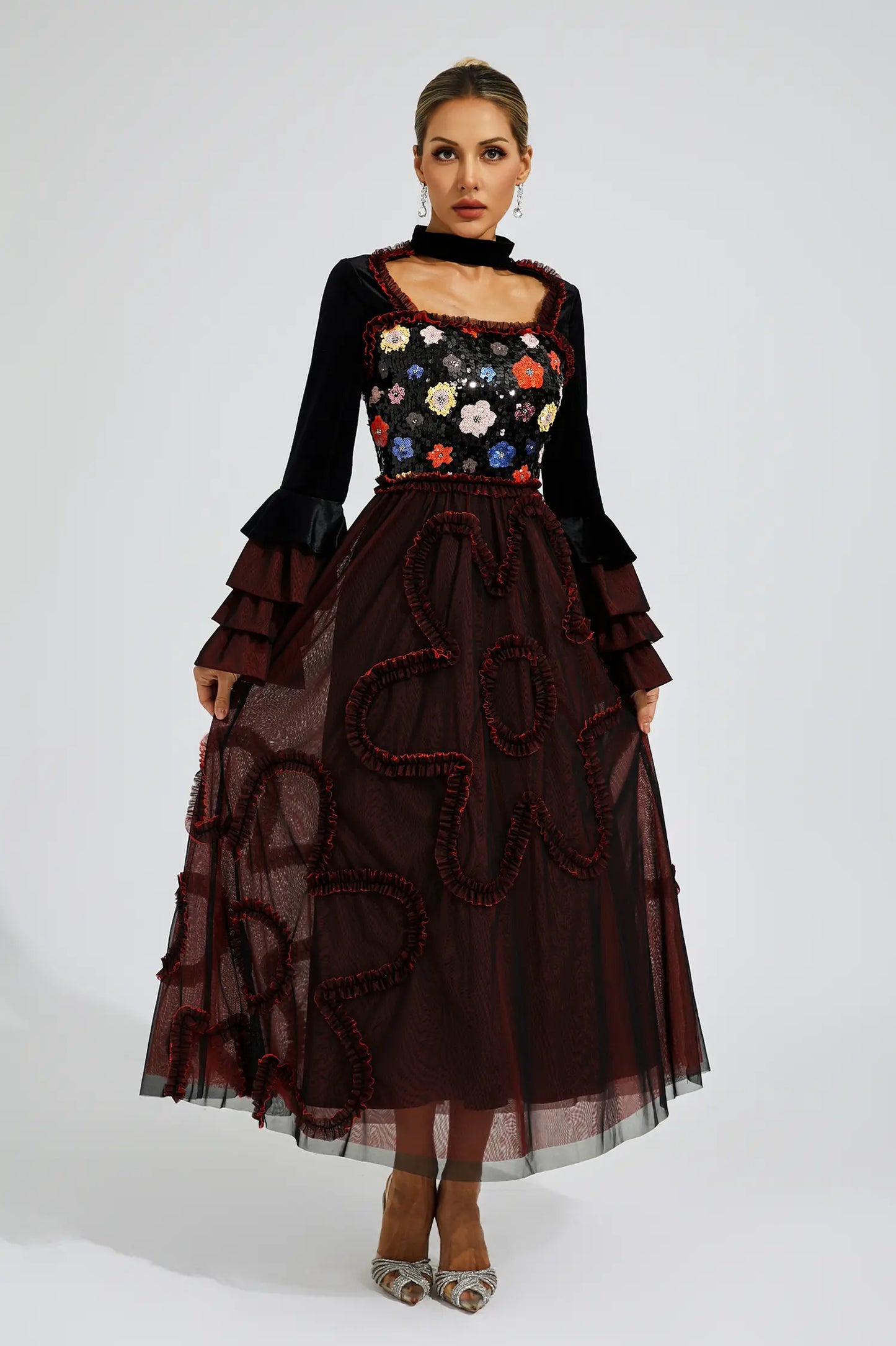 Elegantly Styled Dress for Everyday Wear