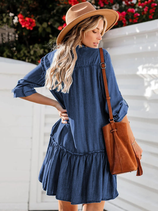 A Vintage Style Dress with Delicate Timeless Details