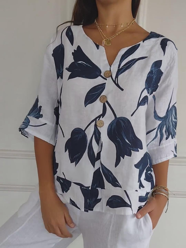 A Vintage Style Top with Delicate Timeless Details