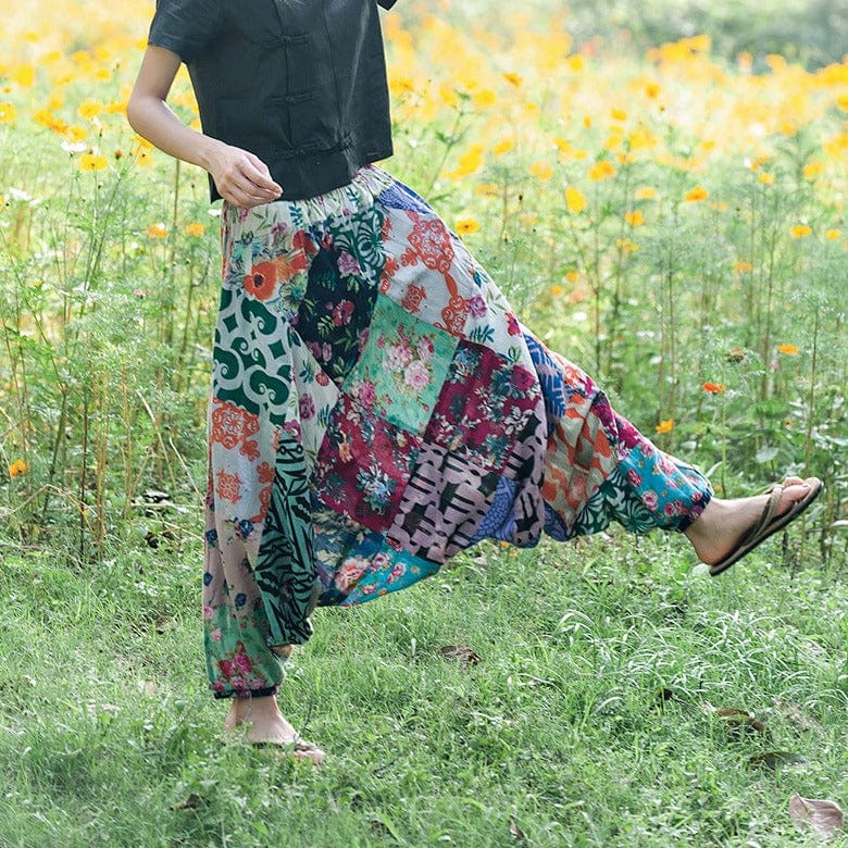 A Vintage Style Pants with Delicate Timeless Details
