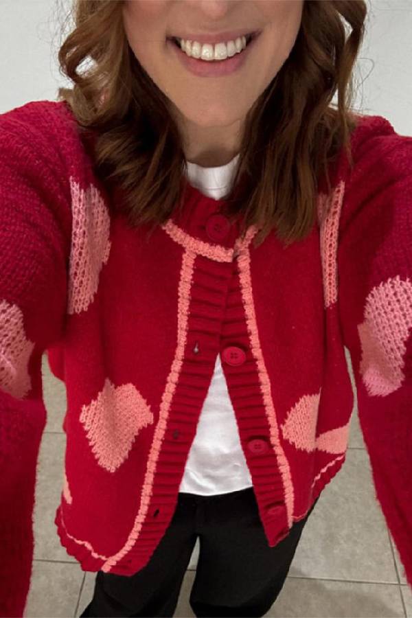 A Vintage Style Sweater with Delicate Timeless Details