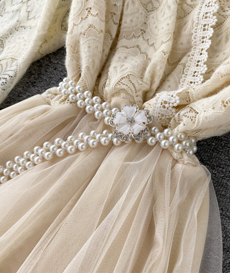A Vintage Style Dress with Delicate Timeless Details
