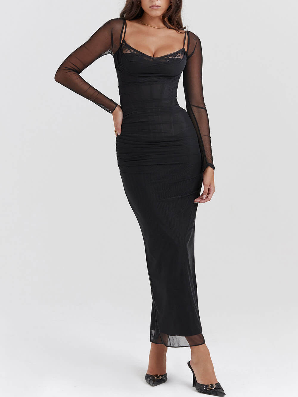 A Vintage Style Dress with Delicate Timeless Details
