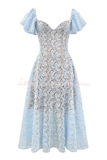 A Vintage Style Dress with Delicate Timeless Details