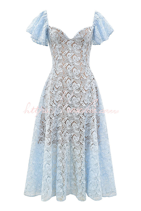 A Vintage Style Dress with Delicate Timeless Details