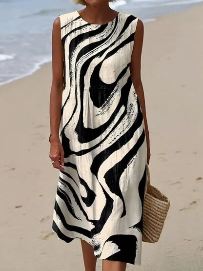 Classic Vintage Dress with a Flattering Fit