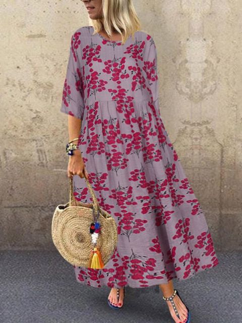 Classic Vintage Dress with a Flattering Fit